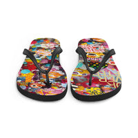 Sumo All Over Flip-Flops - PICK UP ONLY!